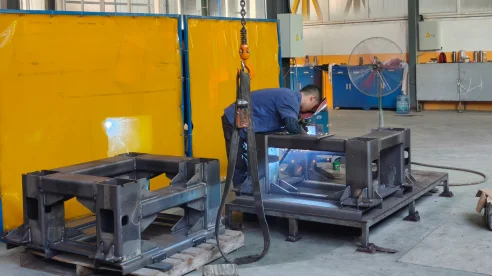 In-house Machining, Welding and Stamping