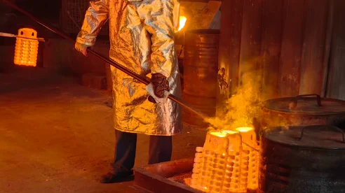 Internal Engineering and In-house casting