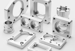 Precision machined aluminum parts