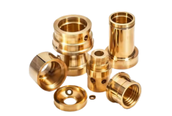 Precision machined copper parts