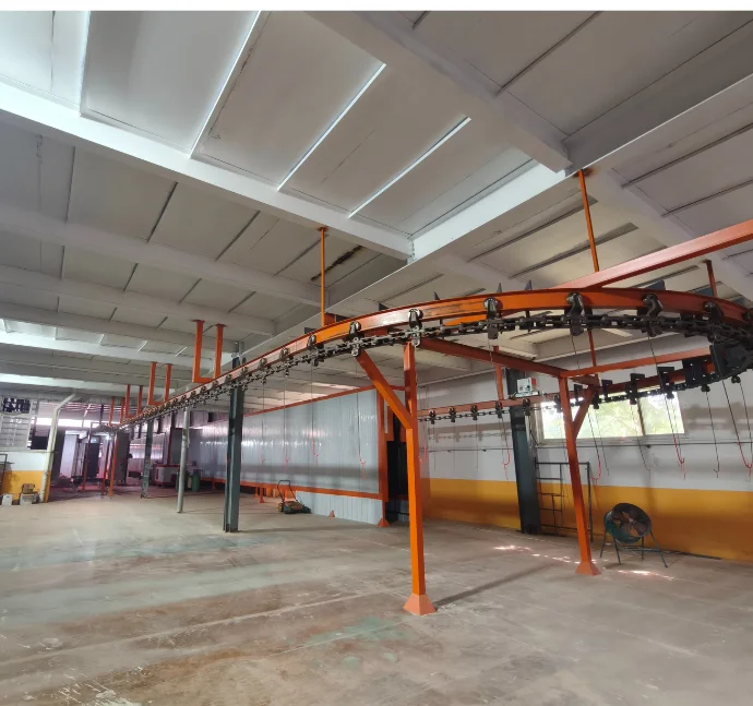 powder coating line