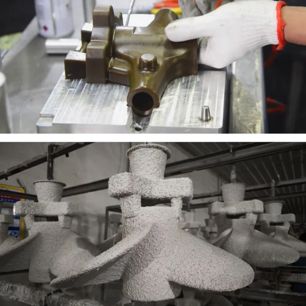 investment casting mold