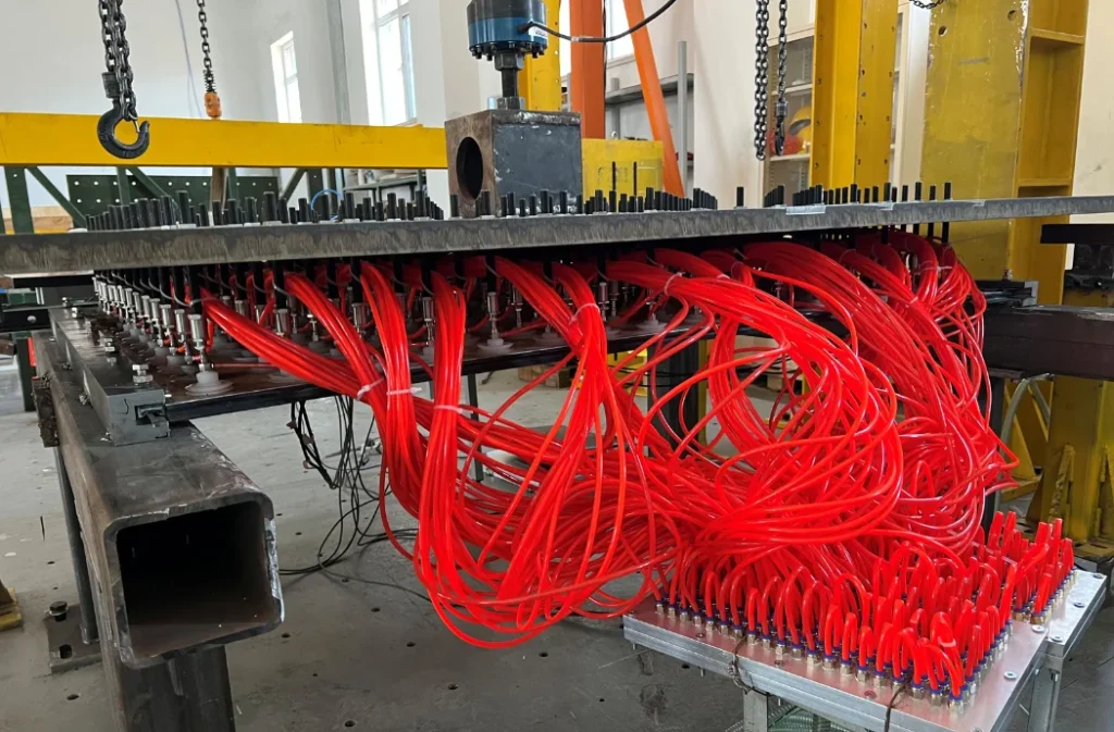 Fatigue Test of Railway Equipment Floor Plate