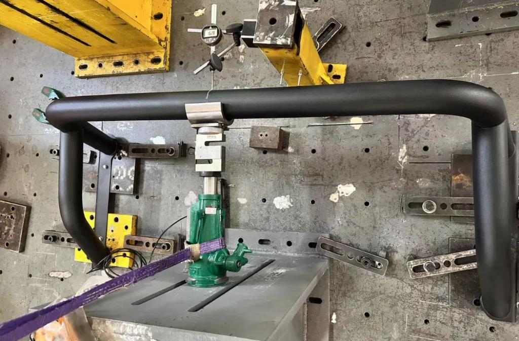 Static Load Test of Roll Cage